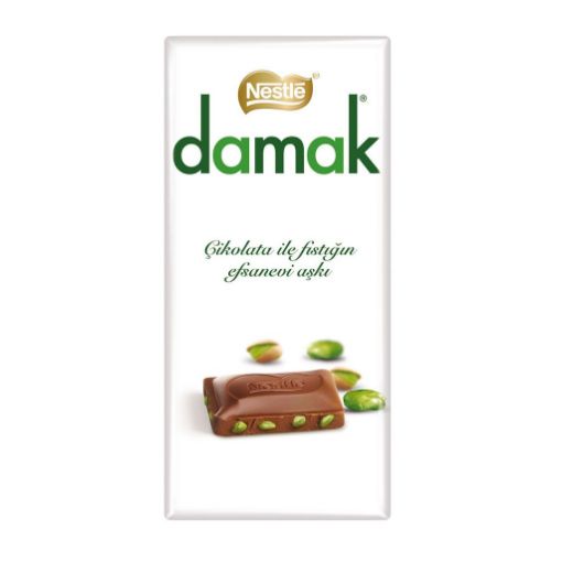 Nestlé Damak Antep Fıstıklı Kare Çikolata 70 Gr. ürün görseli