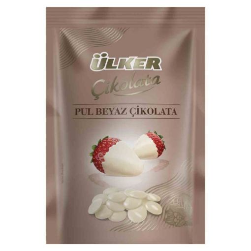 Ülker Beyaz Pul Çikolata 100 Gr. ürün görseli