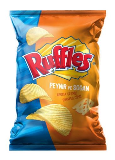 Ruffles Süper Boy Peynir ve Soğan Aroma Çeşnili Patates Cipsi 109 Gr. ürün görseli