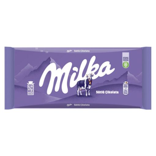 Milka Sütlü Çikolata 80 Gr. ürün görseli