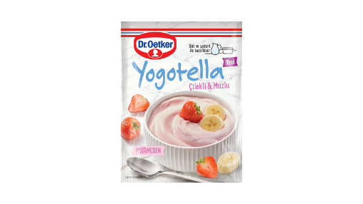 Dr.Oetker Yogotella Çilekli & Muzlu Toz Karışım 68 Gr. ürün görseli