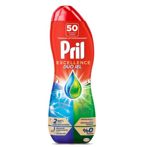 Pril Gold Jel Yağ Çözücü ücü 50 Yıkama 900 ml. ürün görseli