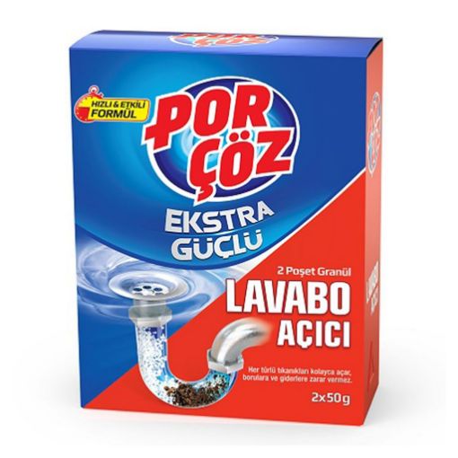 Porçöz Lavabo Açıcı 2x50 Gr. ürün görseli