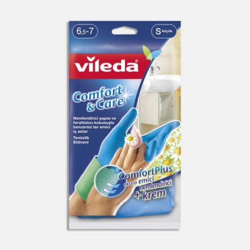 Vileda Comfort & Care Small Temizlik Eldiveni. ürün görseli