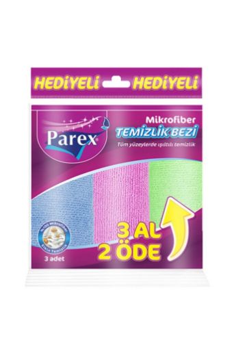 Parex Mıkrofıber Temizleyici Bezı 3 Lu. ürün görseli