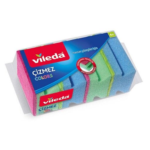 Vileda  Sünger 4 Lu Colors. ürün görseli