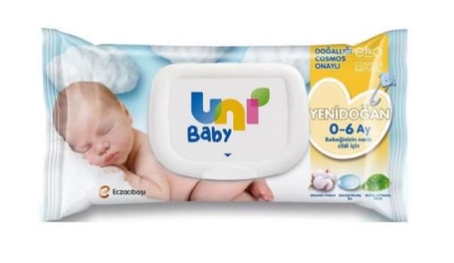 Uni Baby Islak Havlu 40Lı Yenidoğan. ürün görseli