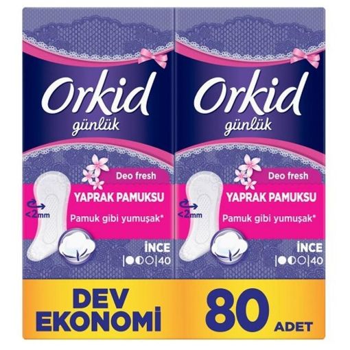 Orkid Yapr. Pamuksu Deo Fresh 80  Lı. ürün görseli