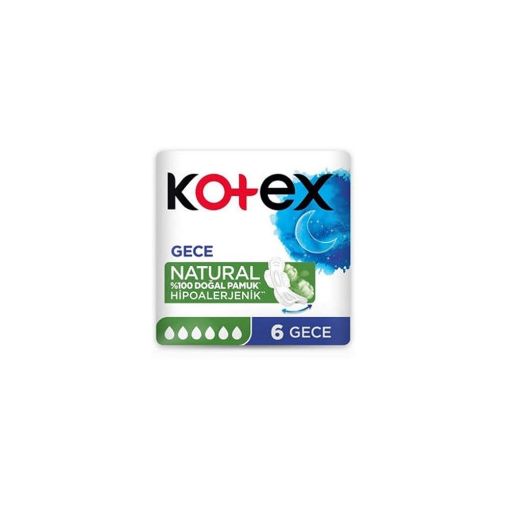 Kotex Ultra Sıngle Uzun 6 Lı Natural. ürün görseli