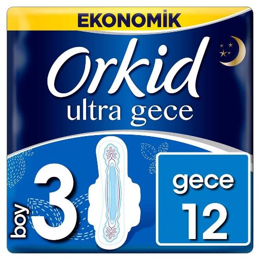 Orkid Ultra Eko Kanatlı Gece 12Lı.. ürün görseli