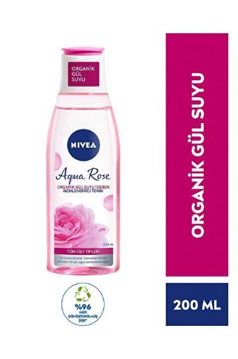 Nivea Aqua Rose Gül Suyu Içeren Nemlendirici Tonik 200 ml. ürün görseli