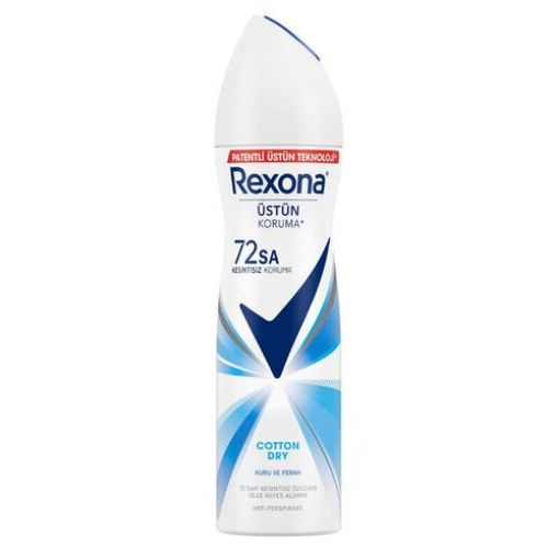 Rexona Deo Kadın Sprey Deodorant Cotton Dry 150 Ml. ürün görseli