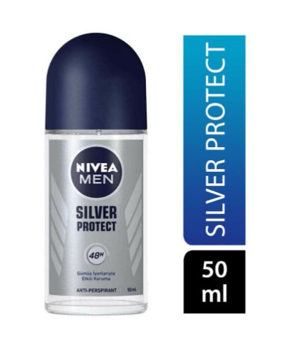 Nivea Silver Protect Erkek Roll-On 50 ml. ürün görseli