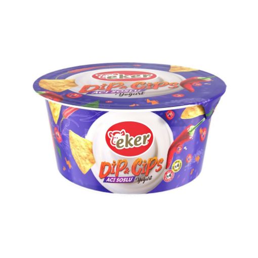 Eker Dip & Cips Acı Soslu Yoğurt 125 Gr. ürün görseli