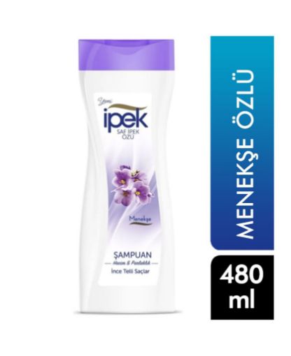 İpek Şampuan 480 Ml İnce Cansız Saçlar Menekse 480 M. ürün görseli