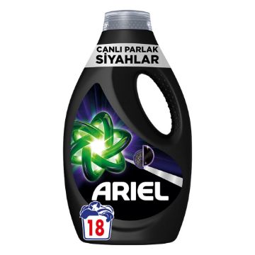Resim Arıel Sıvı Deterjani 0.90 Lt 18 Yıkama  Parlak Siyahlar