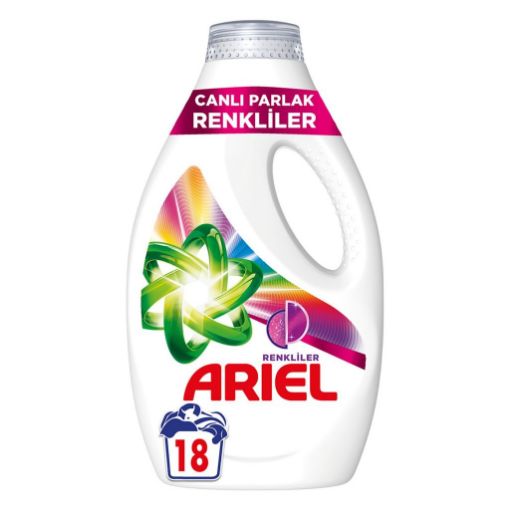Arıel Sıvı Deterjani 0.90 Lt 18 Yıkama  Parlak Renkli. ürün görseli