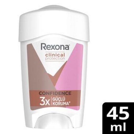 Rexona Clinical Protection Kadın Stick Deodorant Confidence 3x Güçlü Koruma 45 ml. ürün görseli