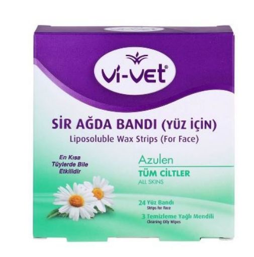 Vi-Vet Sır Ağda Bandı Yüz  Azulen. ürün görseli