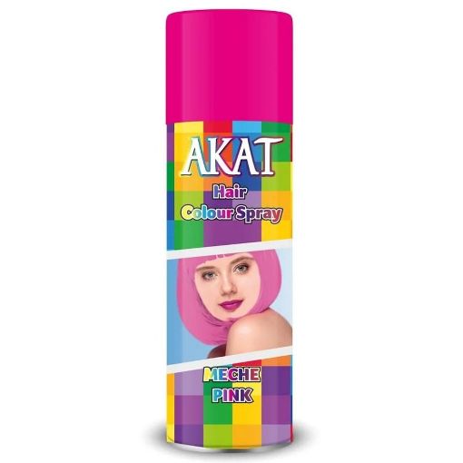 Akat Meche Pembe Renkli Saç Spreyi 180 ml. ürün görseli