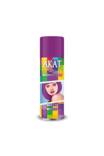 Akat Meche Violet Renkli Saç Spreyi 180 ml. ürün görseli