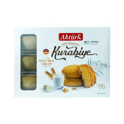 Akturk Kurabiye 400 Gr.Sutlu Kaymaklı. ürün görseli