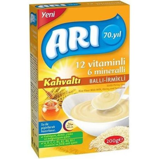 Arı Ballı İrmikli Mama 6. Aydan İtibaren 200 Gr. ürün görseli