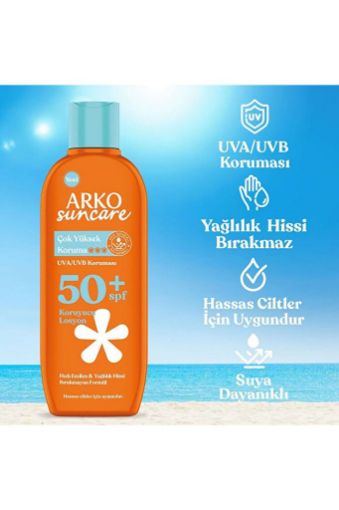 ARKO SUN 200 ML KORUYUCU LOSYON SPF 50 +. ürün görseli