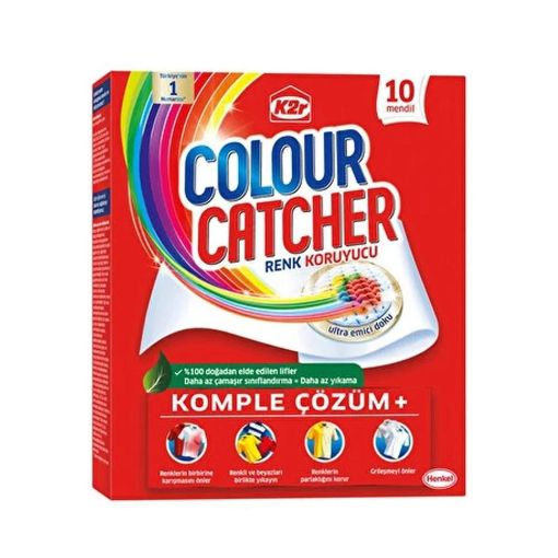 K2R Colour Catcher Renk Koruyucu Mendil 10 Lu. ürün görseli