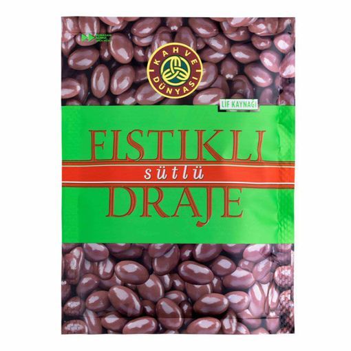 Kahve Dünyası Çikolatalı Draje 60 Gr.Antepfıstıklı. ürün görseli