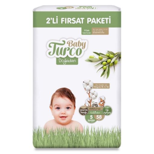 Baby Turco 2 Lı Fırsat Paket Cırtlı 5 Jun 58  Lı. ürün görseli