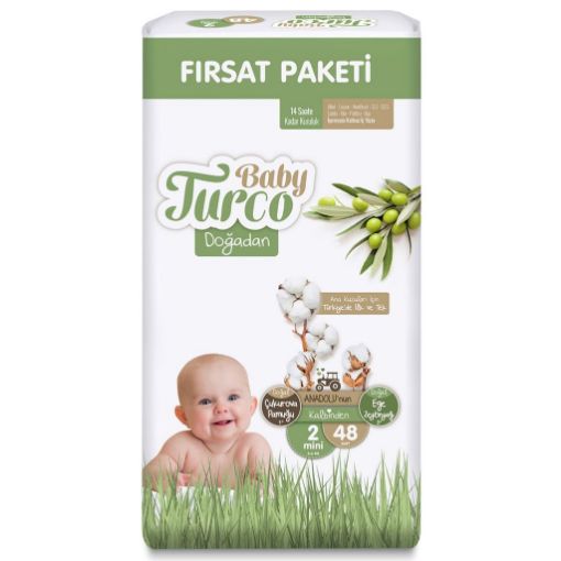 Baby Turco 2 Tekli Fırsat Paket 2 Mini 48  Lı. ürün görseli