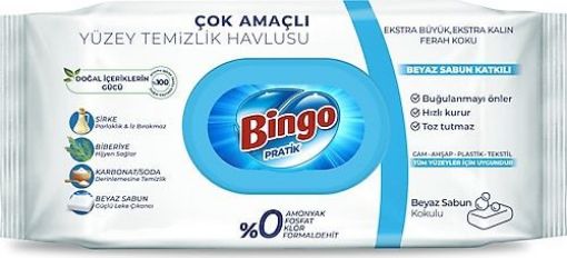 Bingo 50 Lı Yüzey Temizlik Havlusu. ürün görseli