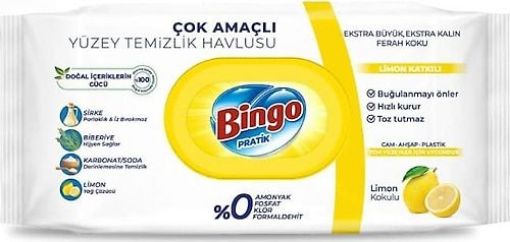 Bingo 96  Lı Yüzey Temizleme Havlusu Limon. ürün görseli