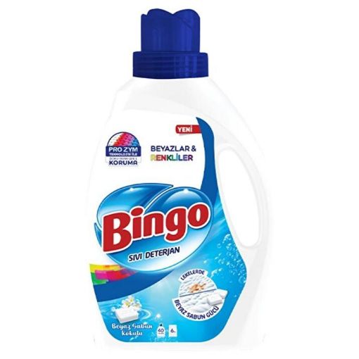 Bingo Matık Sıvı 2600 Ml Renklı Beyaz -Beyaz Sabun. ürün görseli