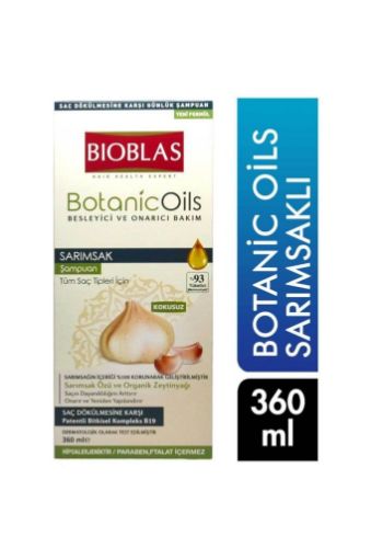 Bioblas Botanic Oils Sarımsaklı Şampuan 360 ml. ürün görseli