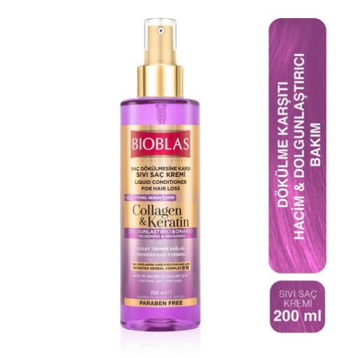 Bioblas Collagen & Keratin Sıvı Saç Kremi 200 ml. ürün görseli