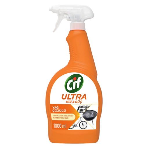 Cif Ultra Hız 1000 Ml Kir Çöz + 1000 Ml Yağ Çöz. ürün görseli