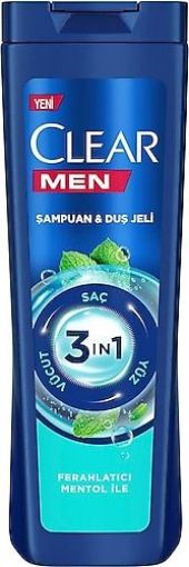 Clear Şampuan  Men 350 Ml 3 In 1 Ferahlatıcı Mentol I. ürün görseli