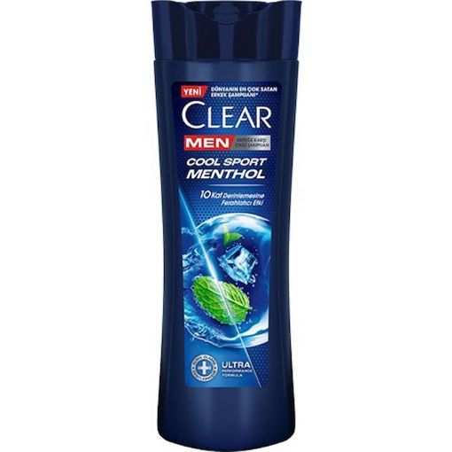 Clear Şampuan Men 350 Ml Cool Sport Menthol. ürün görseli