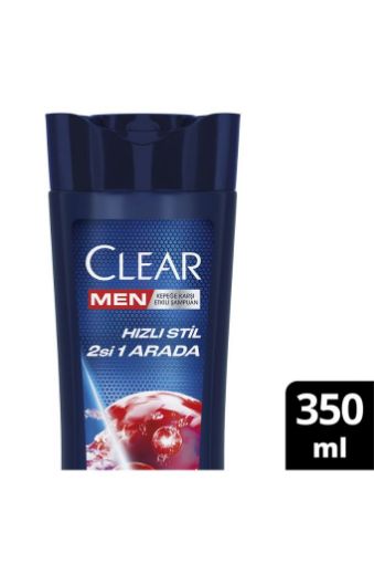 Clear Şampuan Men 350 Ml Hızlı Stıl.2 In1. ürün görseli