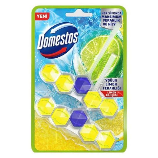 Domestos Wc Blok 5 Lı Guc Duopack Lımon Fer.. ürün görseli