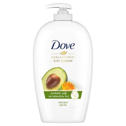 Dove Nemlendirici Sıvı Sabun Avokado Yağı 450 ml. ürün görseli