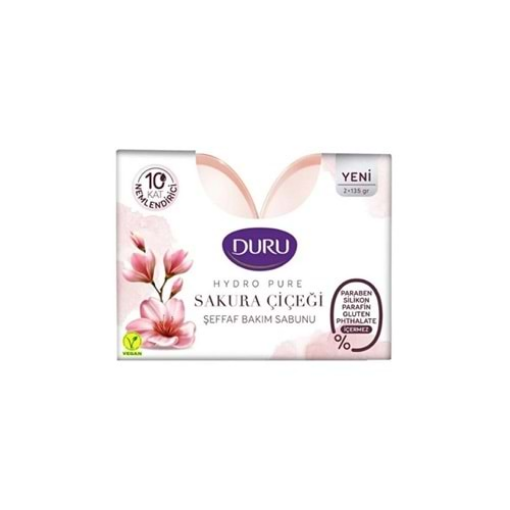 Duru Sabun 2*135 Gr Hydro Pure Sakura Cıcegı Kalpl. ürün görseli