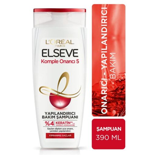 Elseve Şampuan390 Ml Konple Onarıcı 5  390 Ml. ürün görseli