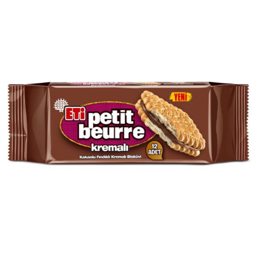 Eti Petit Beurre 270 Gr Kakao Kremalı. ürün görseli