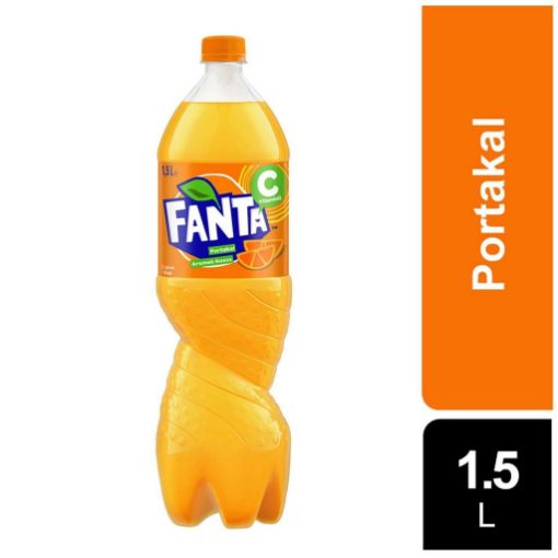 Fanta Pet 1,5 Lt Portakal  . ürün görseli