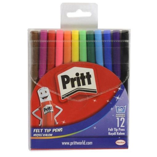 Pritt Keçeli Kalem Boya 12?li. ürün görseli