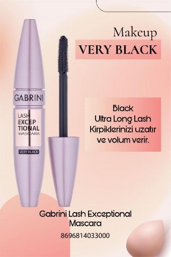 Gabrını Lash Exceptıonal Maskara. ürün görseli