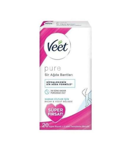 Veet  Ağda Bandı 20  Lı Normal Promo. ürün görseli